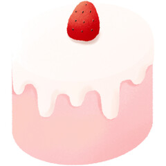 cake with strawberry