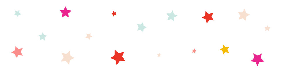 Obraz premium Color Rain Independence Vector White Panoramic