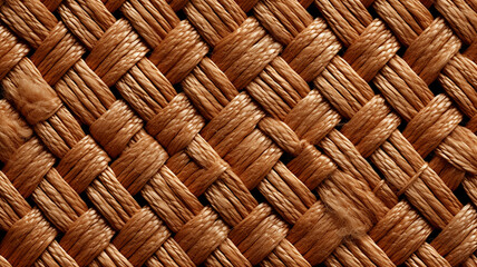 Detailed Woven Fabric Texture Background with a Mesh Pattern. Generative AI