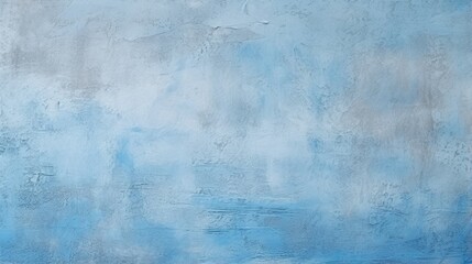 abstract grungy blue stucco wall background, generative ai