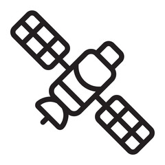 satellite line icon