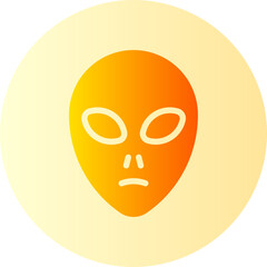 alien gradient icon