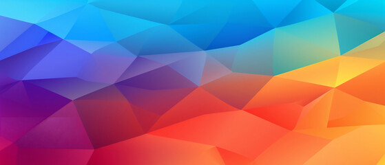 Obraz premium Kolorowe gradientowe tło - abstrakcja. Kolory tęczy. Geometryczne kształty