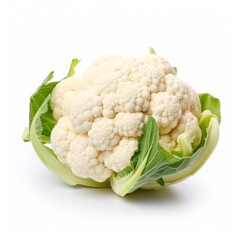 Photo of Cauliflower isolated on a white background