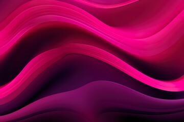 Abstract pink Background, Color Design with Vector Ripples on a Dark Background | Generative AI