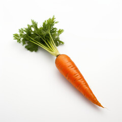 Photo of Carrot isolated on a white background