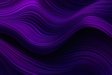 Abstract purple Background, Color Design with Vector Ripples on a Dark Background | Generative AI