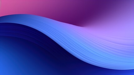 Abstract illustration with wavy shapes in purple and blue color