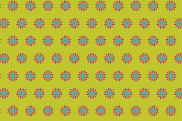 pattern with flowers