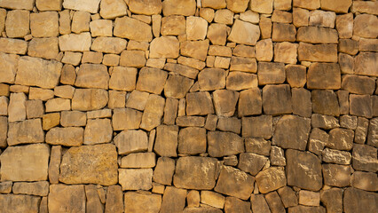 Natural stone wall. Background. Wallpape
