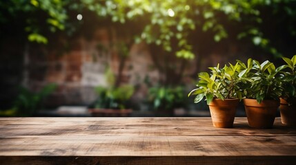 background with empty top Backyard Patio Table