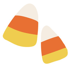 Halloween candy corn