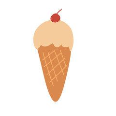 ice cream hand drawn