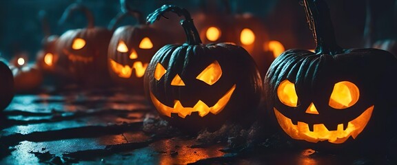 Halloween Background. Pumpkin to celebrate Halloween