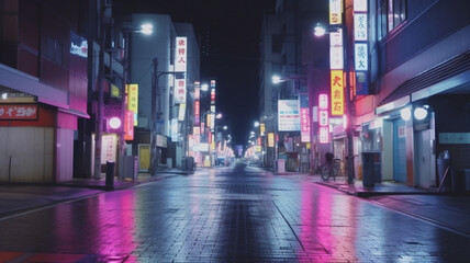 night city street