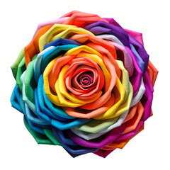 Spectrum colored roses