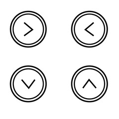 life right up down Moving Button set