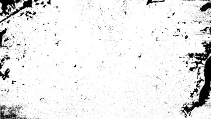 Abstract grunge texture design on a white background. Dirt texture for the background with stain and blood drop effect. Distressed texture background with black and white colors. Abstract dust texture