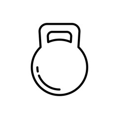 Kettle Bell icon vector design templates simple and modern