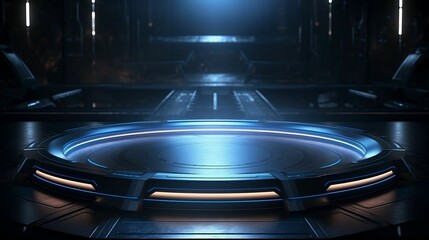 Sci-Fi Inspired Product Showcase background