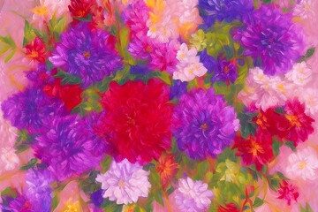 Floral Abstract Art
