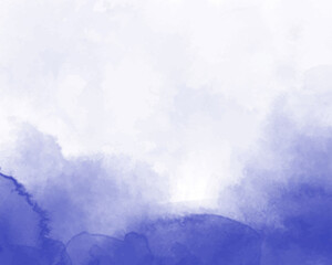 Fototapeta premium Abstract splashed watercolor background. Design for your cover, date, postcard, banner, logo.