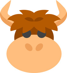 Cute Zodiac Taurus Illustration