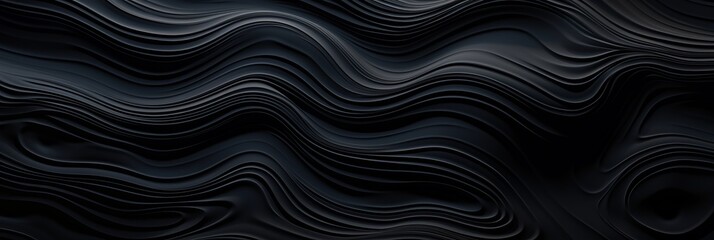 Black Slime Creative Abstract Photorealistic Texture. Screen Wallpaper. Digiral Art. Abstract Bright Surface Background. Ai Generated Vibrant Texture Pattern.