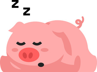 Cute Pig Illustration