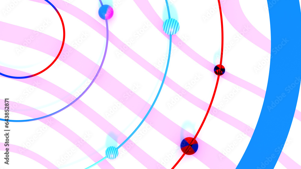 Poster 3d rendering, torn white circle with soft shadow. beautiful seamless pattern neomorphism style