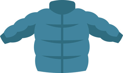 Simple Down Jakcet Illustration