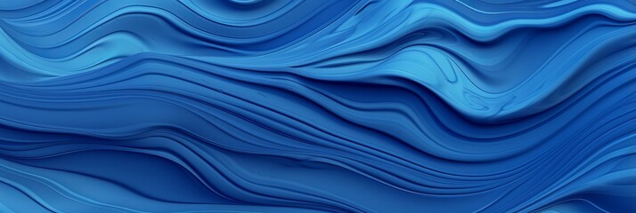 Obraz premium Blue Slime Creative Abstract Photorealistic Texture. Screen Wallpaper. Digiral Art. Abstract Bright Surface Background. Ai Generated Vibrant Texture Pattern.