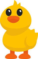 Cute Baby Duck Illustration