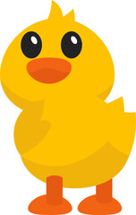 Cute Baby Duck Illustration