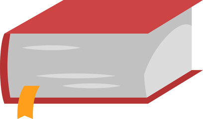 Simple Cute Book Illustration