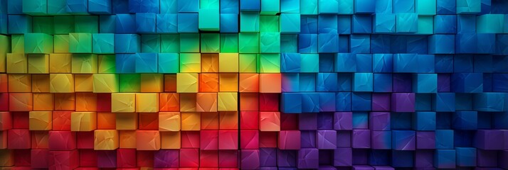Colorful Creative Abstract Photorealistic Texture. Screen Wallpaper. Digiral Art. Abstract Bright Surface Background. Ai Generated Vibrant Texture Pattern.