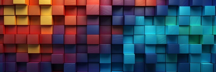 Fototapeta premium Colorful Creative Abstract Photorealistic Texture. Screen Wallpaper. Digiral Art. Abstract Bright Surface Background. Ai Generated Vibrant Texture Pattern.