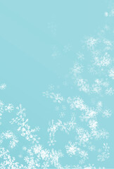 寒中見舞い　雪　冬　背景