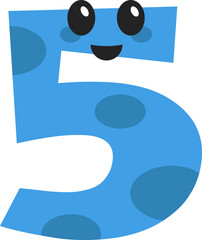Cute Number Five