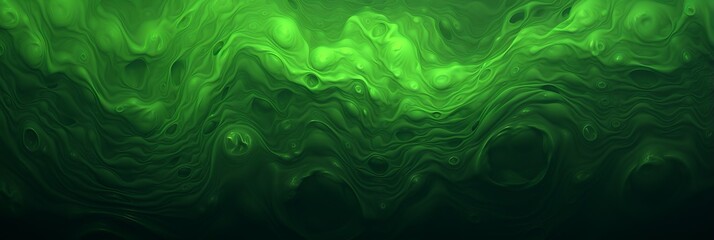 Green Slime Creative Abstract Photorealistic Texture. Screen Wallpaper. Digiral Art. Abstract Bright Surface Background. Ai Generated Vibrant Texture Pattern. - 643855893