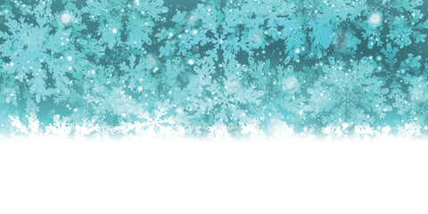 クリスマス　雪　風景　冬　背景