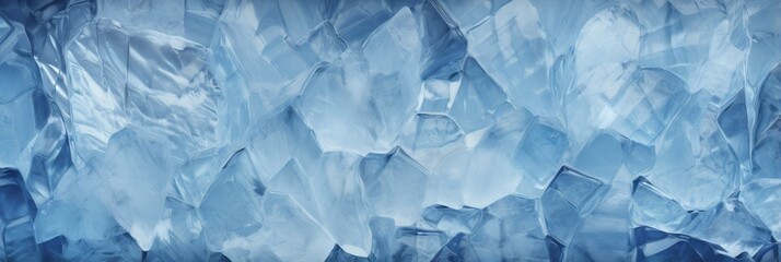 Obraz premium Ice Creative Abstract Photorealistic Texture. Screen Wallpaper. Digiral Art. Abstract Bright Surface Background. Ai Generated Vibrant Texture Pattern.