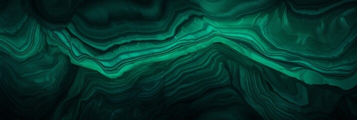 Malachite Crystal Creative Abstract Photorealistic Texture. Screen Wallpaper. Digiral Art. Abstract Bright Surface Background. Ai Generated Vibrant Texture Pattern.