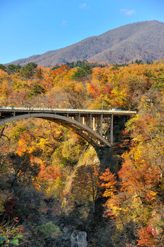 Naruko Gorge, Japan,Miyagi prefecture,Osaki, Miyagi