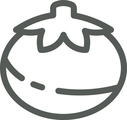 Tomato Outline