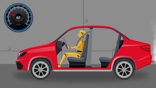 Robot in a high-speed car test at a factory ends in a crash.