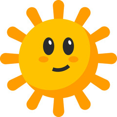Cute Shinning Sun