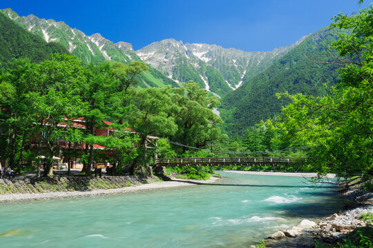 Kamikochi, Japan,Nagano Prefecture,Matsumoto, Nagano