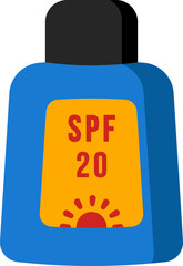 Sunscreen Illustration