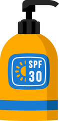 Sunscreen Illustration